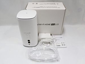 speed wi-fi home 5g L13のYahoo!オークション(旧ヤフオク!)の相場