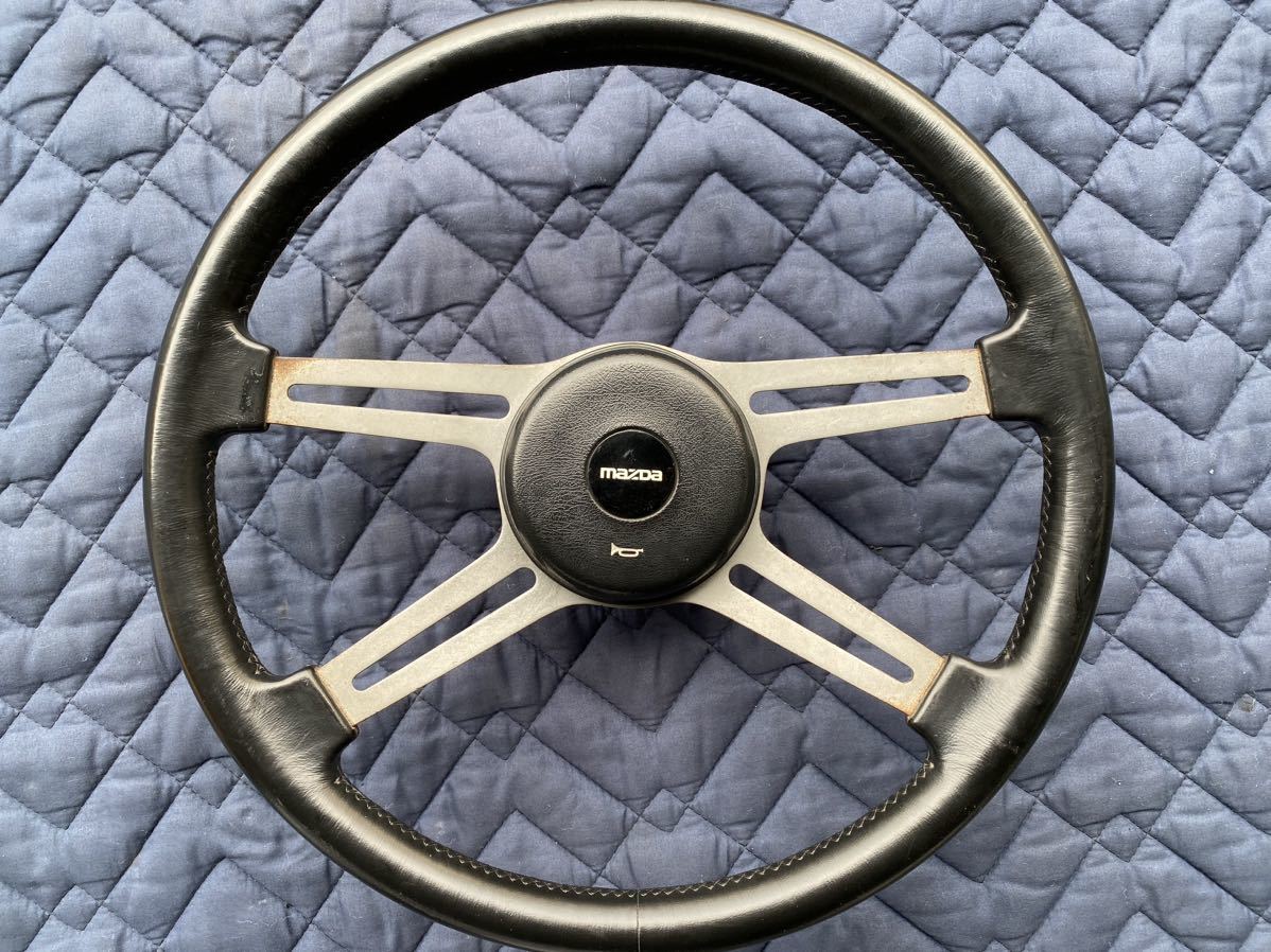 RX-7 サバンナ SA22C ハンドル ステアリングホイール 純正