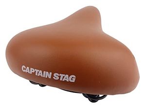 キャプテンスタッグ(CAPTAIN STAG) 自転車 サドル ソフトサドル ブラウン Y-7095 製品サ