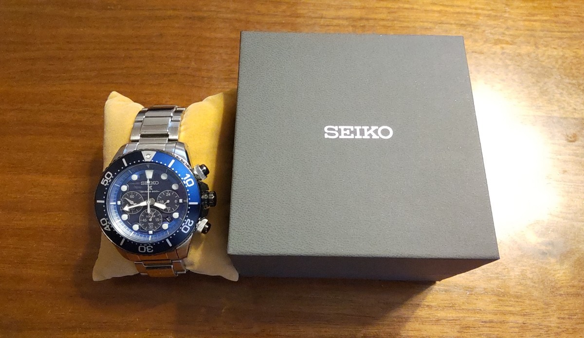 稼働中二次電池交換済/箱美品SEIKO PROSPEX☆Save the Ocean Special 