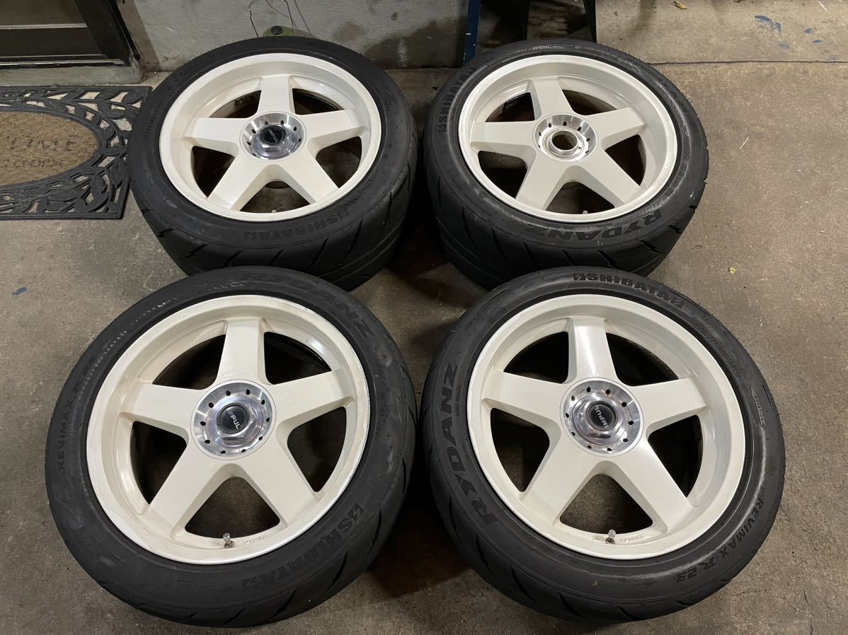 インパル IMPUL RS 17インチ 9j +22 PCD114.3 5穴 シバタイヤ 255