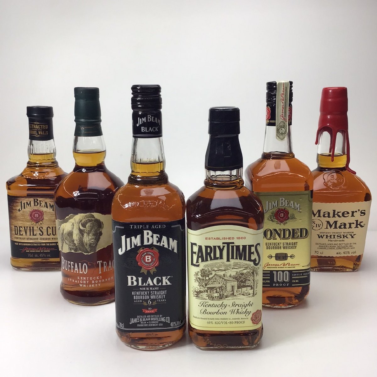 未開栓 バーボン ウイスキー 6本セット 700～750ml アーリータイムズ