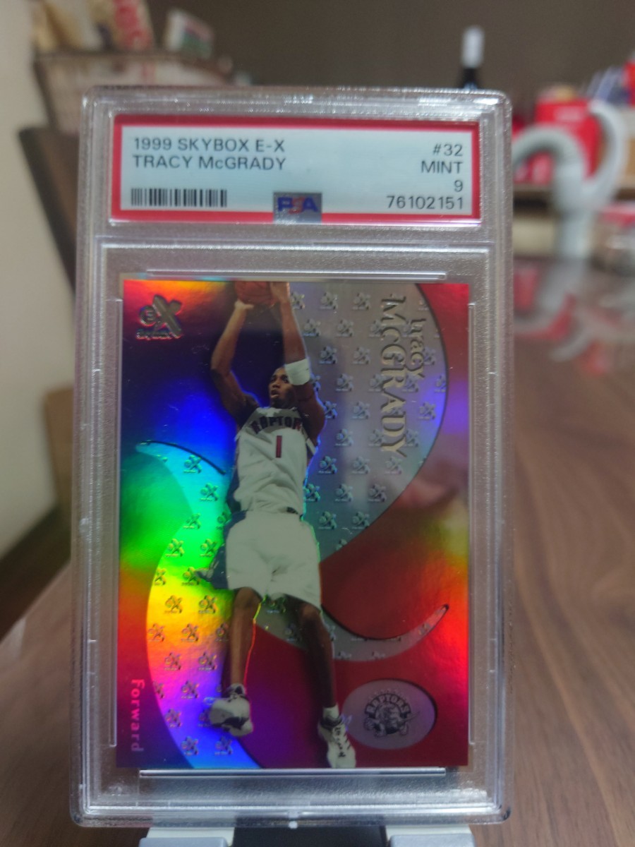 Tracy Mcgrady 3枚セット ①1999 SKYBOX E-X PSA9 ②1997 FLAIR 