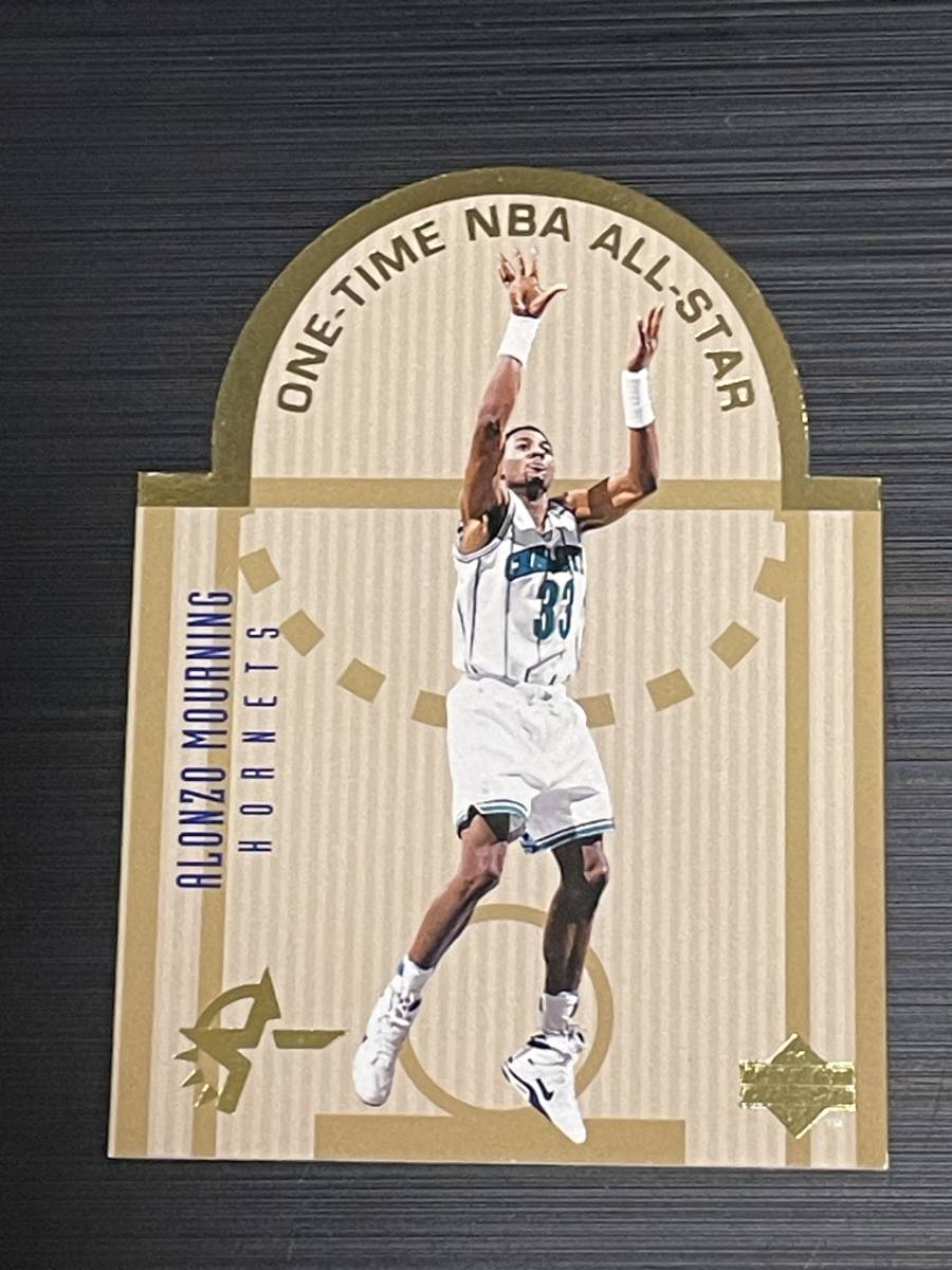 1993-94 Upper Deck SE Die Cut NBA All-Star Alonzo Mourning_1