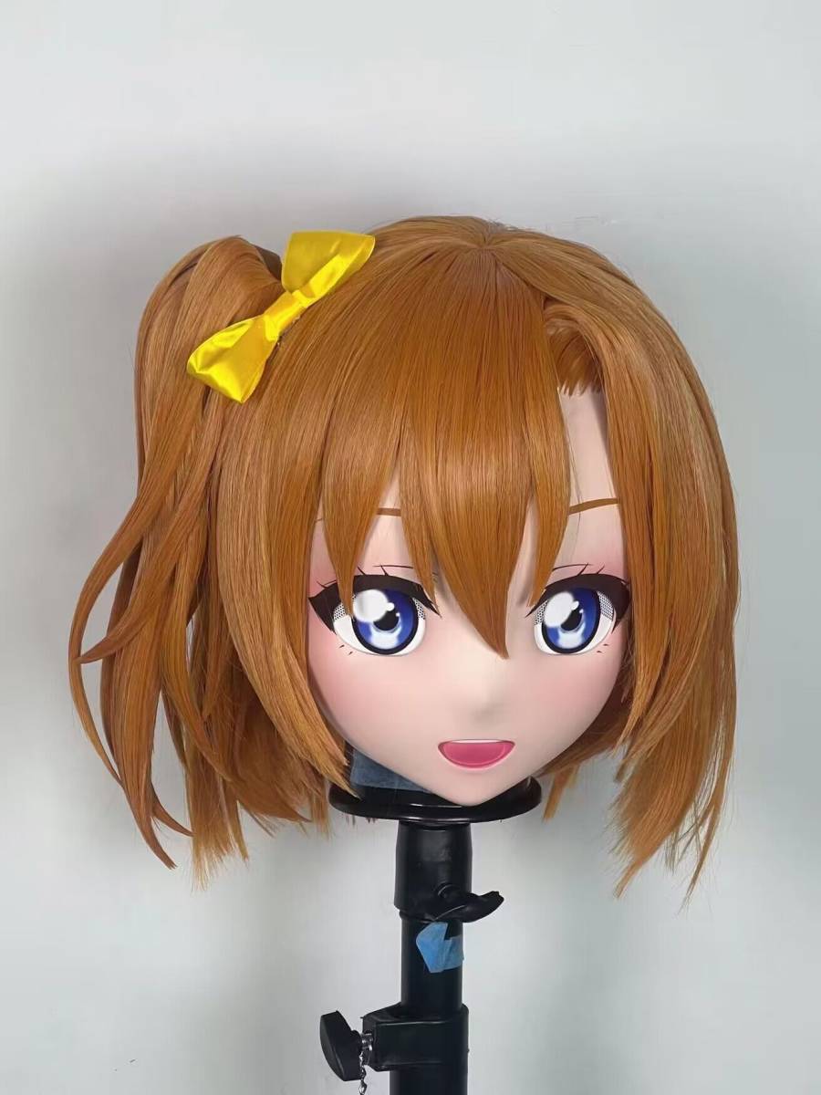 ラブライブ 高坂穗乃果 全頭面 着ぐるみ マスク コスプレ コスチューム