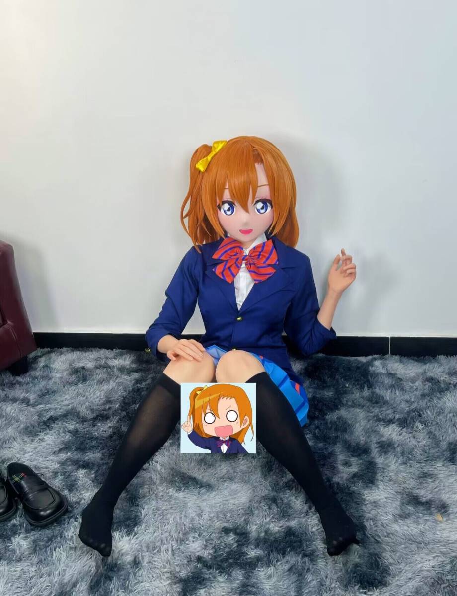 ラブライブ 高坂穗乃果 全頭面 着ぐるみ マスク コスプレ コスチューム