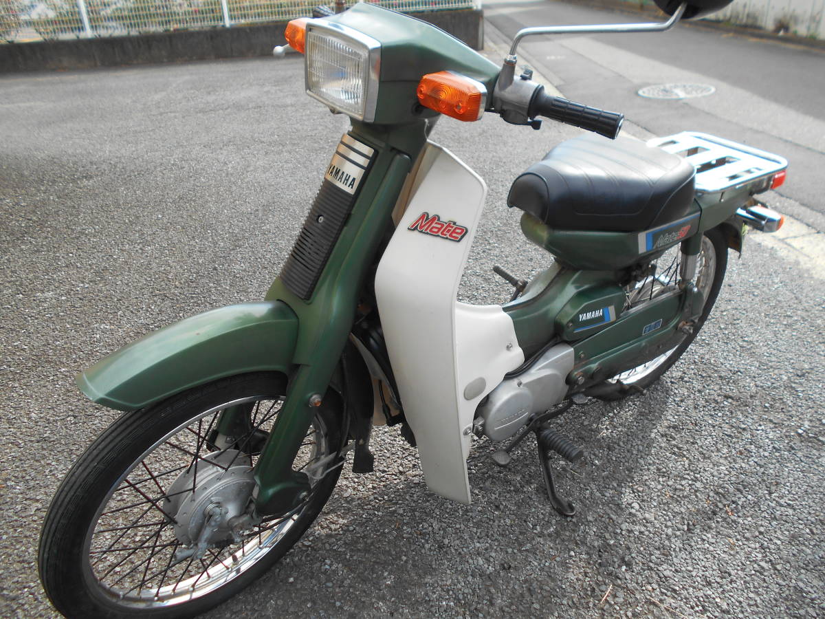 【１円～】ヤマハ　メイト　A-V50D 小角　6V_2