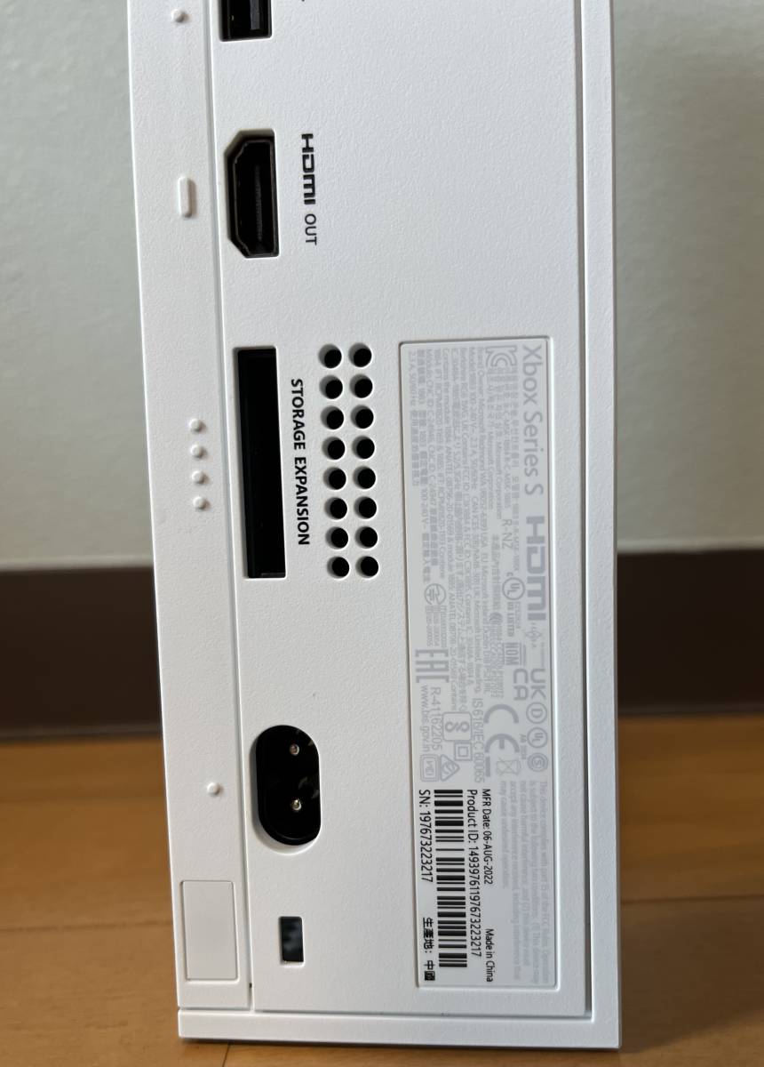 【送料無料】Microsoft Xbox Series S 512GB ゲーム機本体＆コントローラー 中古良品 動作確認済み_5