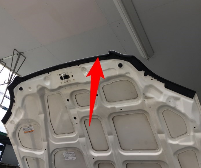 未使用 ホンダ 純正 ボンネット シール ラバー シビック EK2 EK3 EK4 EK5 EN1 EK9 フェリオ タイプR HONDA Genuine CIVIC BonnetSealRubber_1