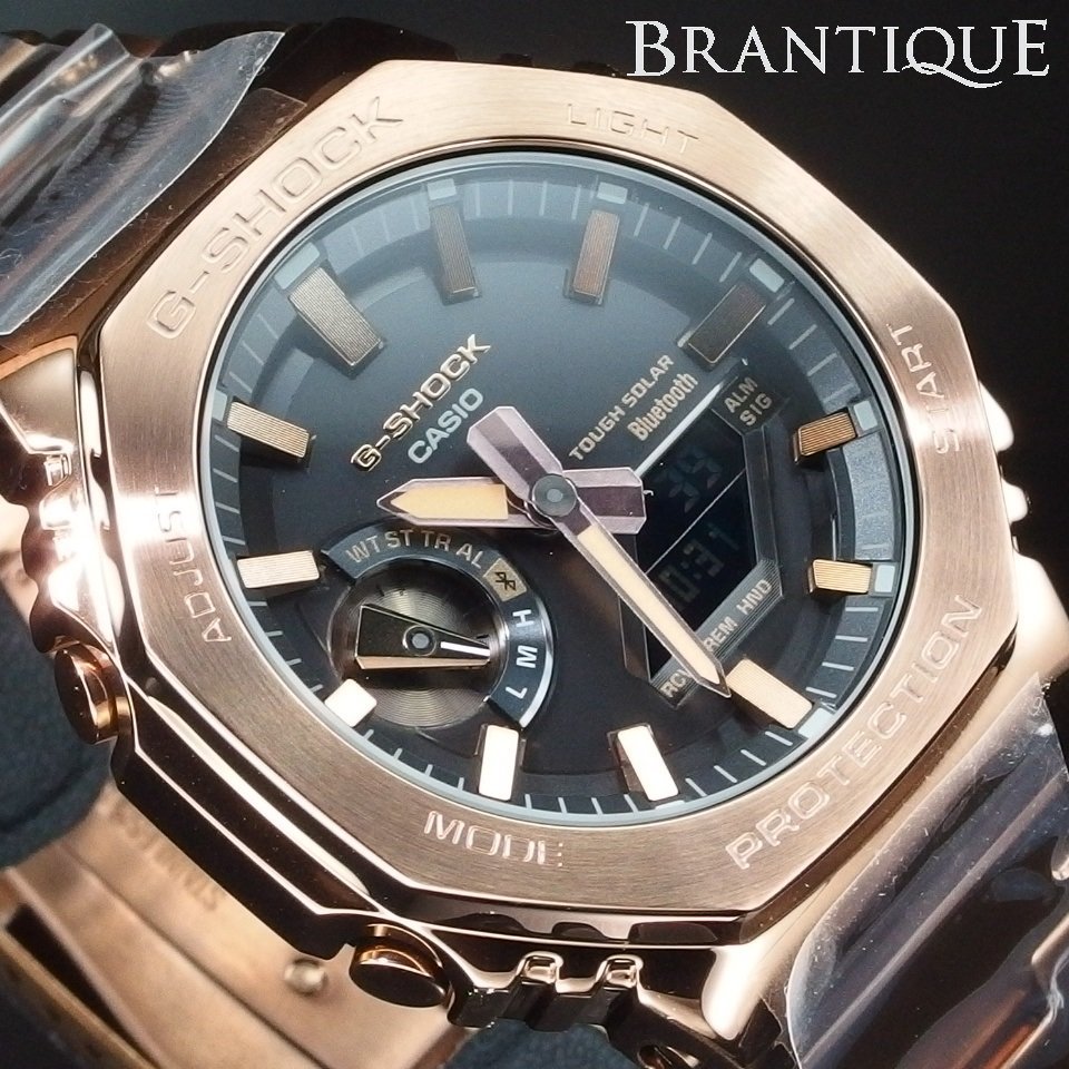 超 CASIO カシオ G-SHOCK フルメタル 2100シリーズ GP GM-B2100GD-5AER  