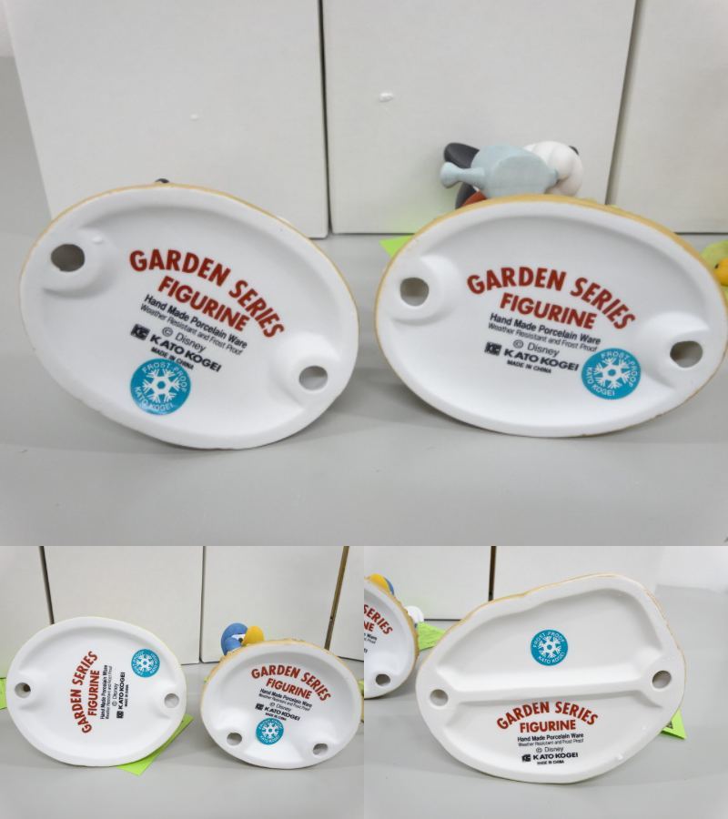 5点セット まとめて 新品 未使用品 KATO KOGEI 加藤工芸 Disney