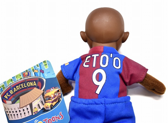 カンプノウ 購入 BARCA TOONS FC BARCELONA (FCバルセロナ) フィギュア 人形 CAMP NOU ETO'O サミュエル・エトー バルサ カメルーン代表_5