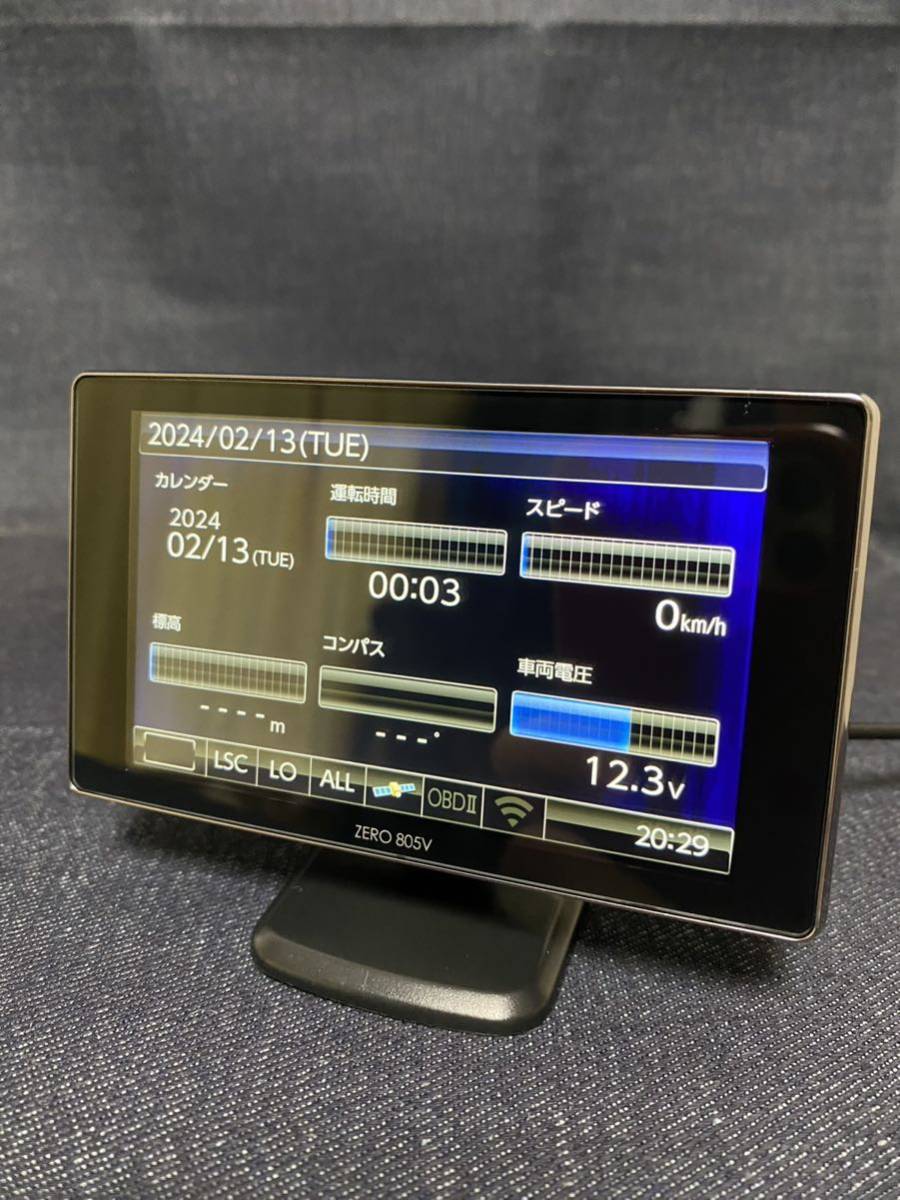 動作確認済 ZERO 805V 最新データ2024年1月更新 コムテック COMTEC GPS