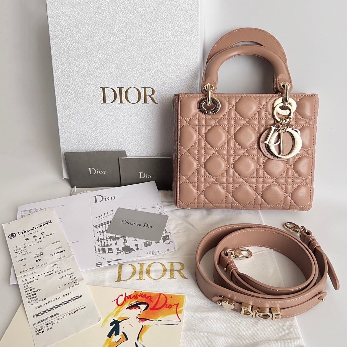 ◇極美品/付属品あり◇CHRISTIAN DIOR レディディオール バッグ 