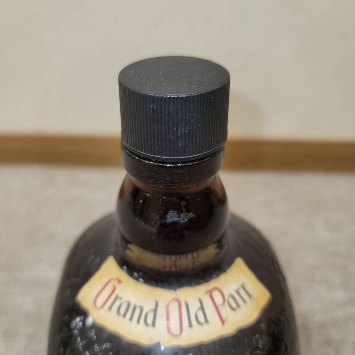 【TOA-3802】1円～ Grand Old Parr オールドパー 12年 デラックス ウイスキー スコッチ モルトグレーン 750ml 43% 未開栓 保管品_3