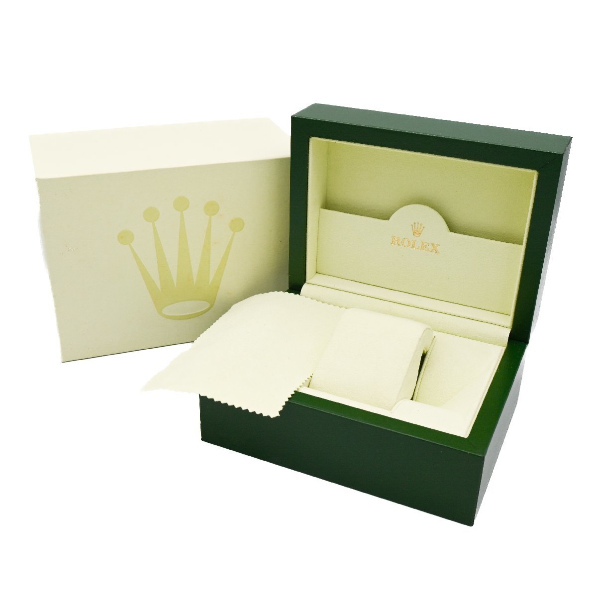 1円 ROLEX CASE ロレックスケース 時計用 空箱 BOX 内箱 S 外箱