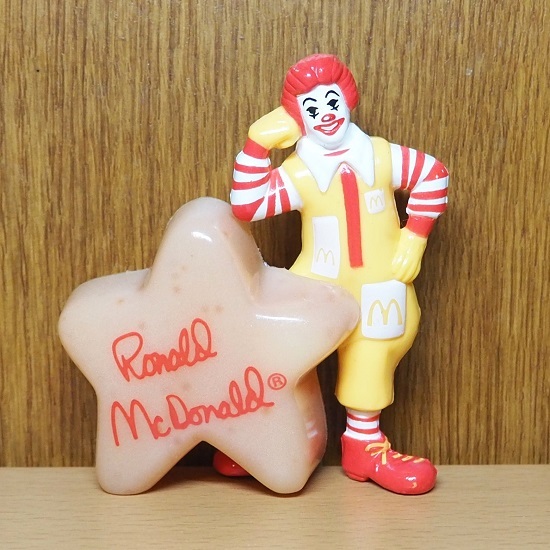 湯太郎さま専用1988年 レアビッグフィギュア ２点とミールトイ マクドナルド ロナルド フィギュア スター PVC 1988 ドナルド