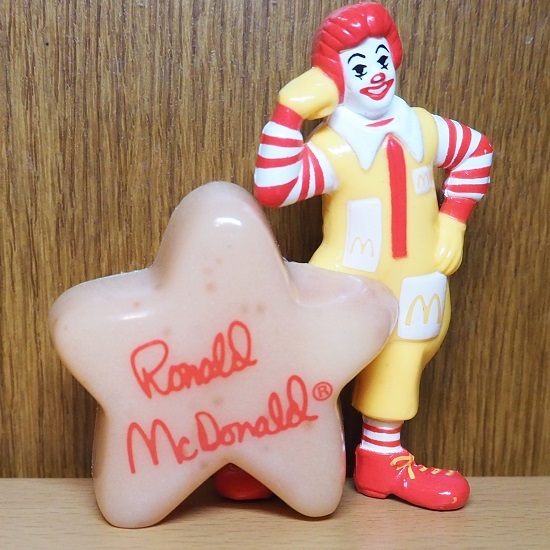 マクドナルド ロナルド フィギュア スター PVC 1988 ドナルド