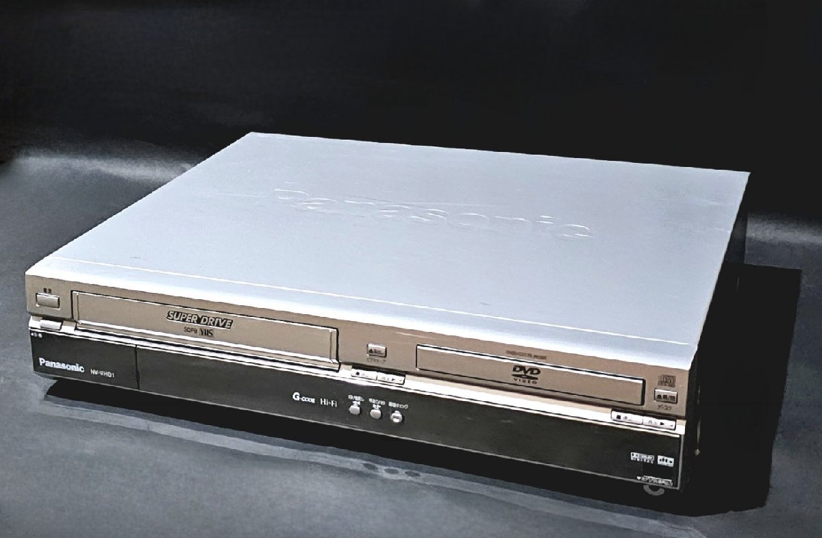 Panasonic パナソニック VHS DVD一体型ビデオデッキ NV-VHD1