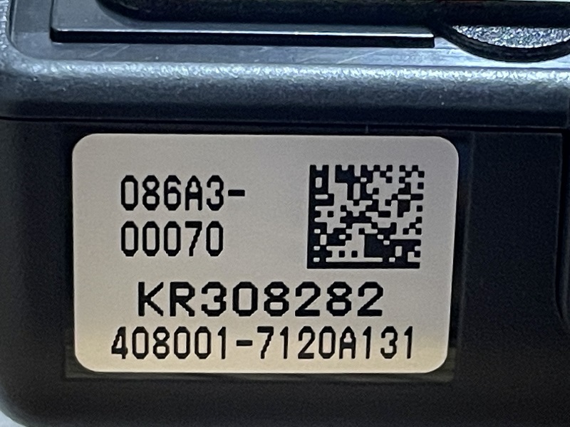 ★【未使用】トヨタ純正●T-Connectナビ連動タイプ●駐車時録画機能付！●フルHD200万画素●ドライブレコーダー★DRT-C68A・086A3-00070_6