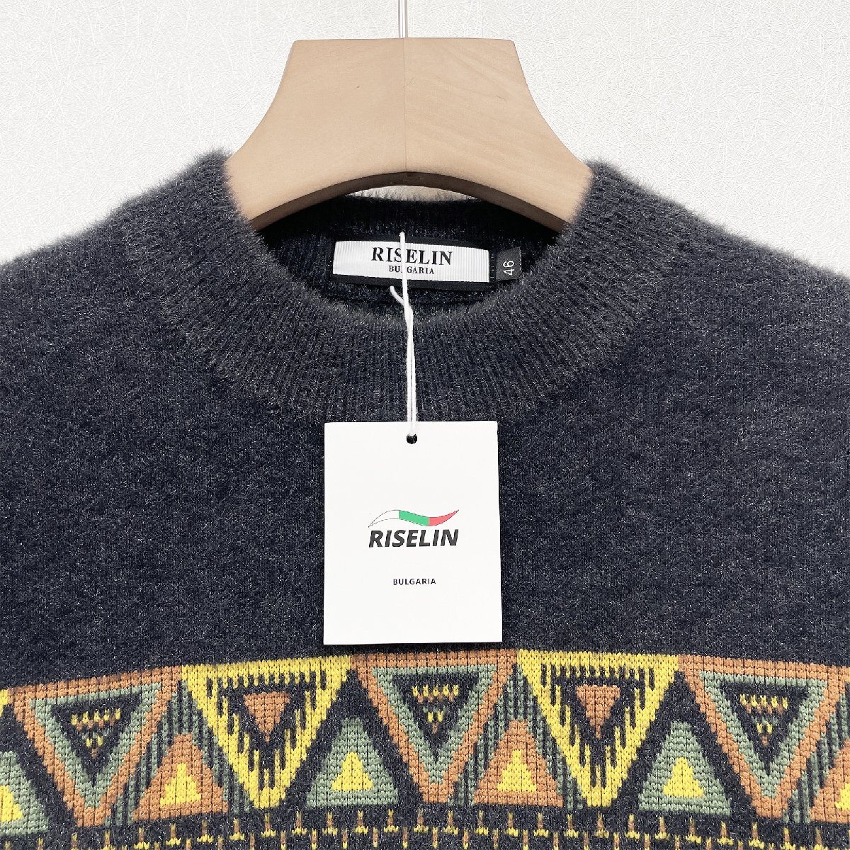 最上級ヨーロッパ製※定価5万◇ブルガリア発※RISELIN セーター ニット