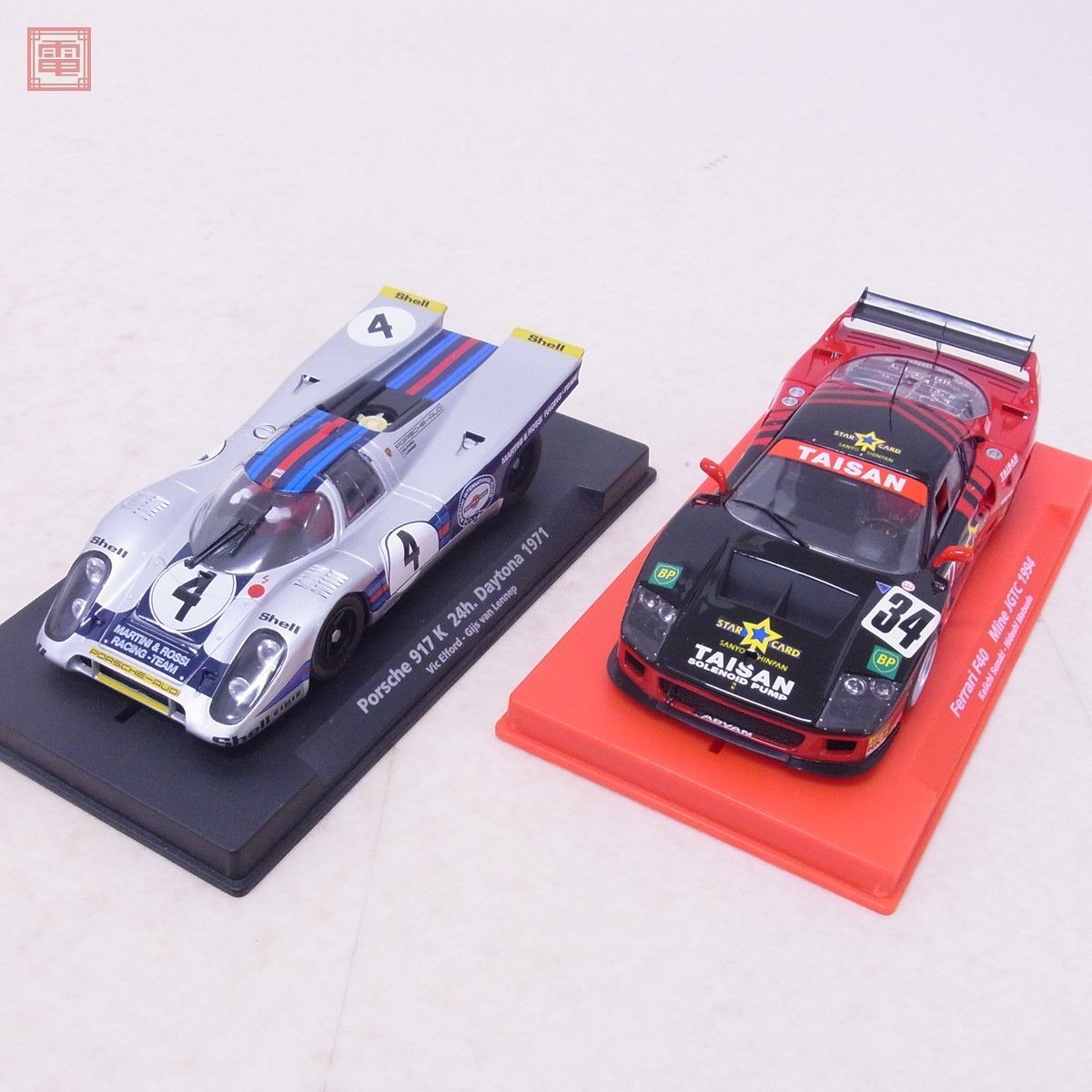 フライ 1/32 ポルシェ 917K #4 24h デイトナ 1971/フェラーリ F40 #34