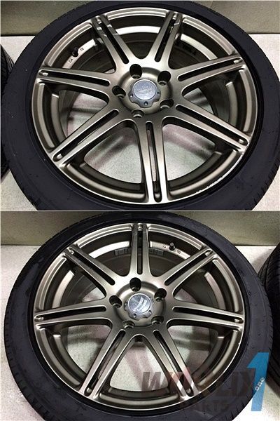 ブリジストン BEO 17インチホイールタイヤ 4本 7J +30mm PCD114.3 5穴 
