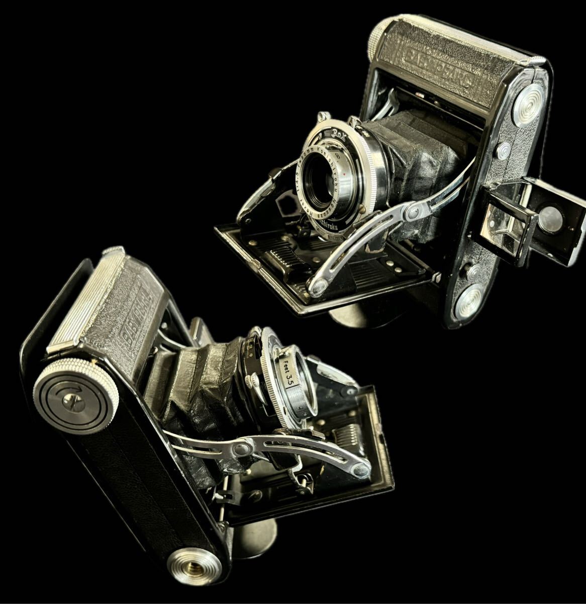 AZ-765 GELTO-D3 カメラ COPAL オリンパス 35 BABY PEARL 小西六 蛇腹