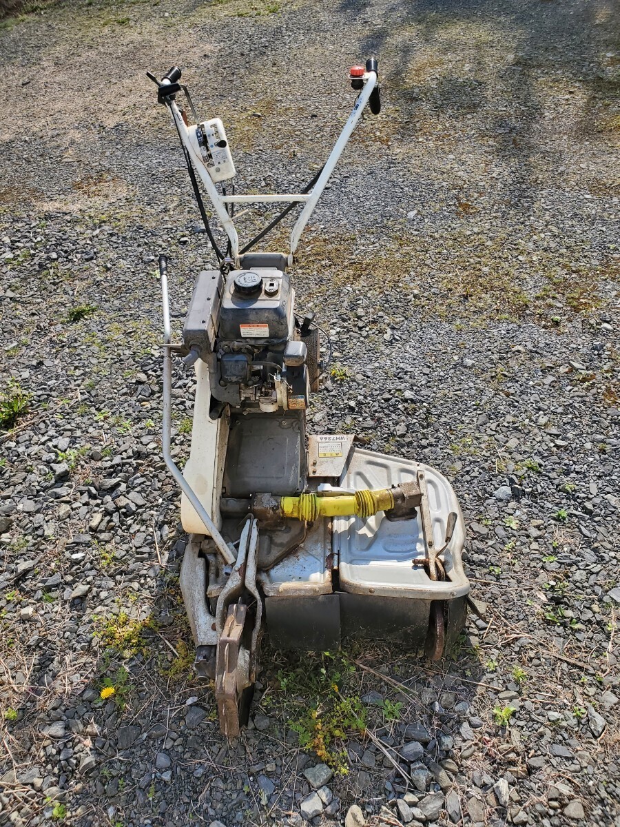オーレック ウイングモア 自走式草刈機 2WD カワサキエンジン WM736A 実働 フリー刃_2