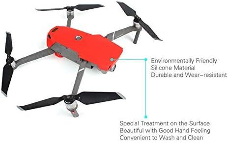 YM DJI Mavic 2 Pro/Zoom 用 トップ シリコン ゴム カバー (ブラック)_7