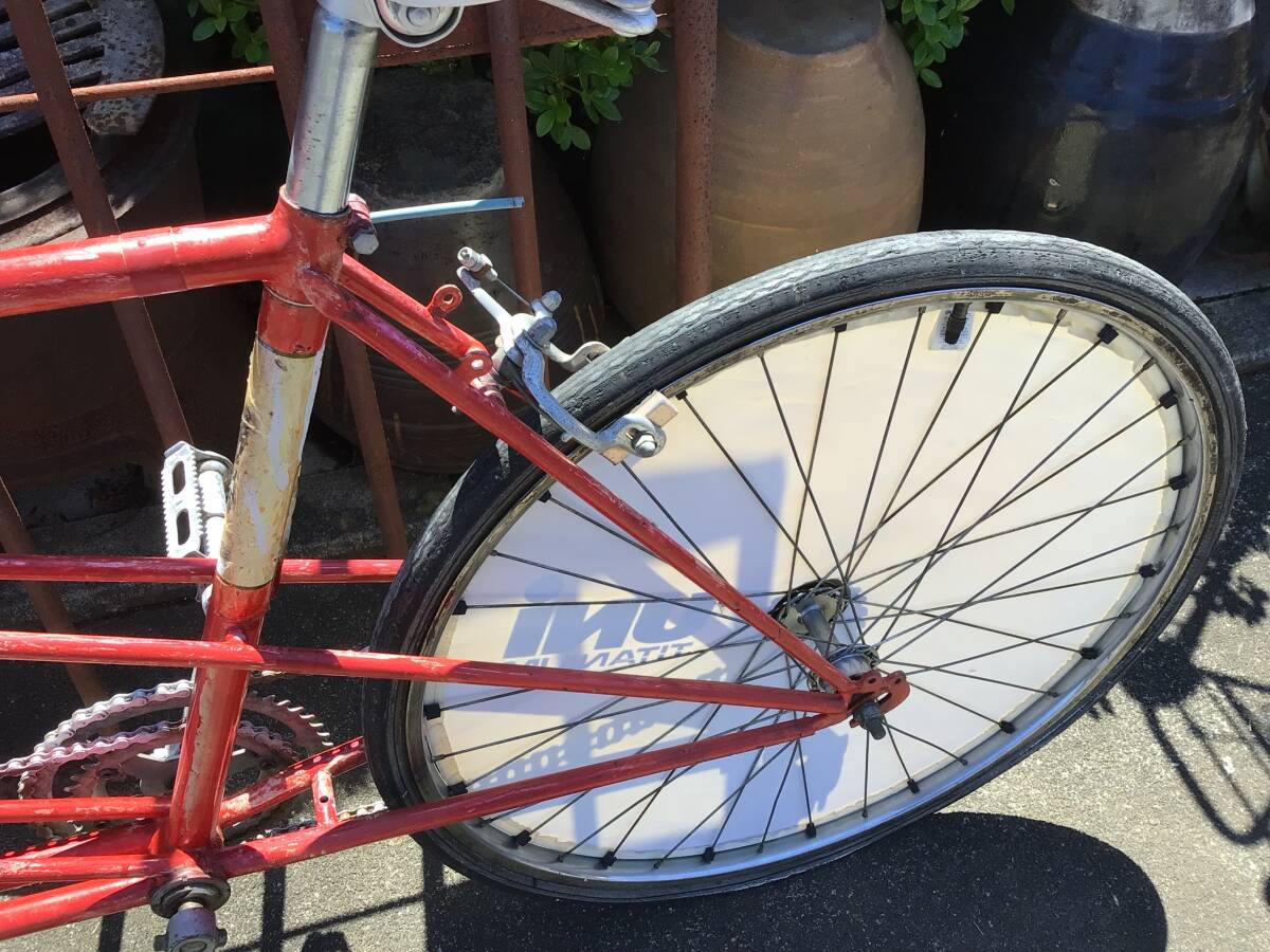 群馬引き取り限定　古い2人乗り自転車　現状で画像参考にお願いします　出す金額間違えました　安いと思います　店舗ディスプレイにでも_10