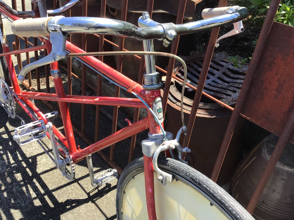 群馬引き取り限定　古い2人乗り自転車　現状で画像参考にお願いします　出す金額間違えました　安いと思います　店舗ディスプレイにでも_2