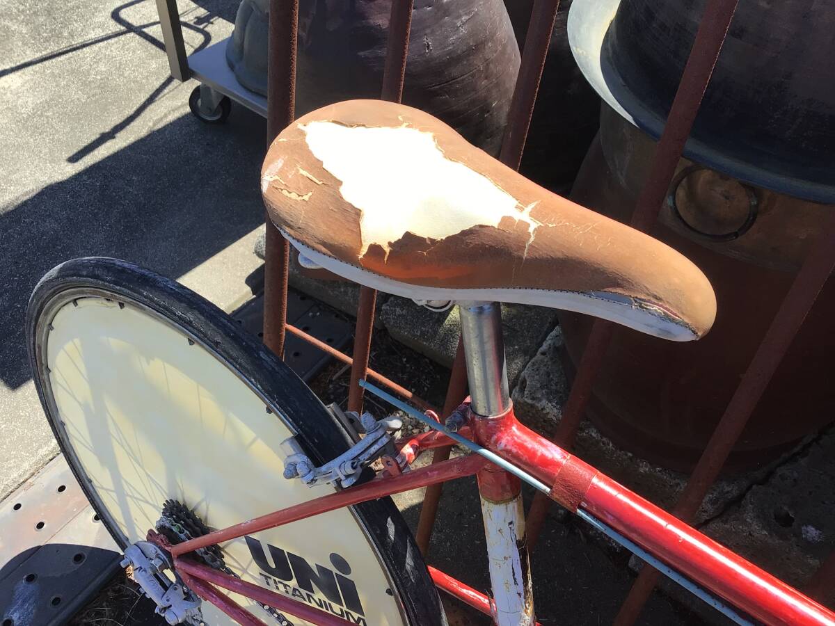 群馬引き取り限定　古い2人乗り自転車　現状で画像参考にお願いします　出す金額間違えました　安いと思います　店舗ディスプレイにでも_4