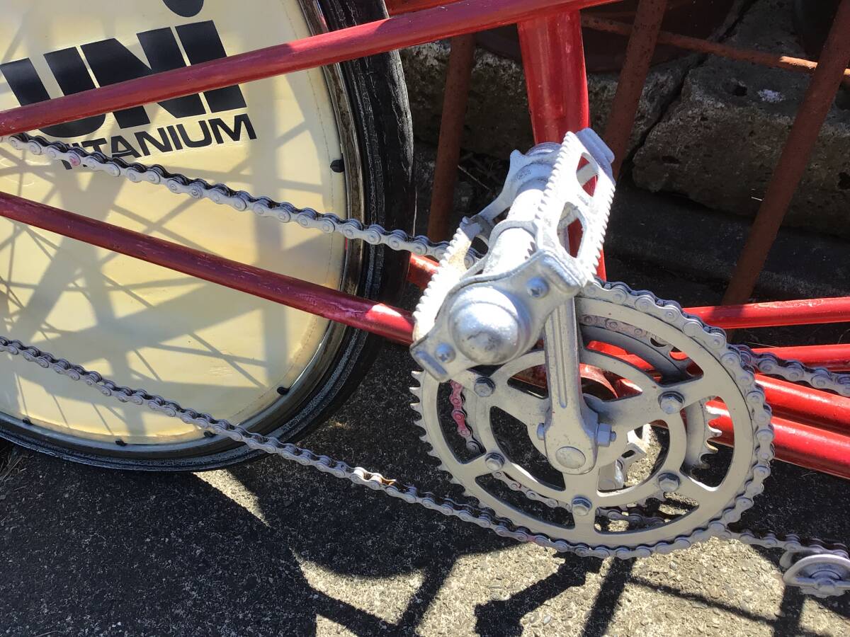 群馬引き取り限定　古い2人乗り自転車　現状で画像参考にお願いします　出す金額間違えました　安いと思います　店舗ディスプレイにでも_6