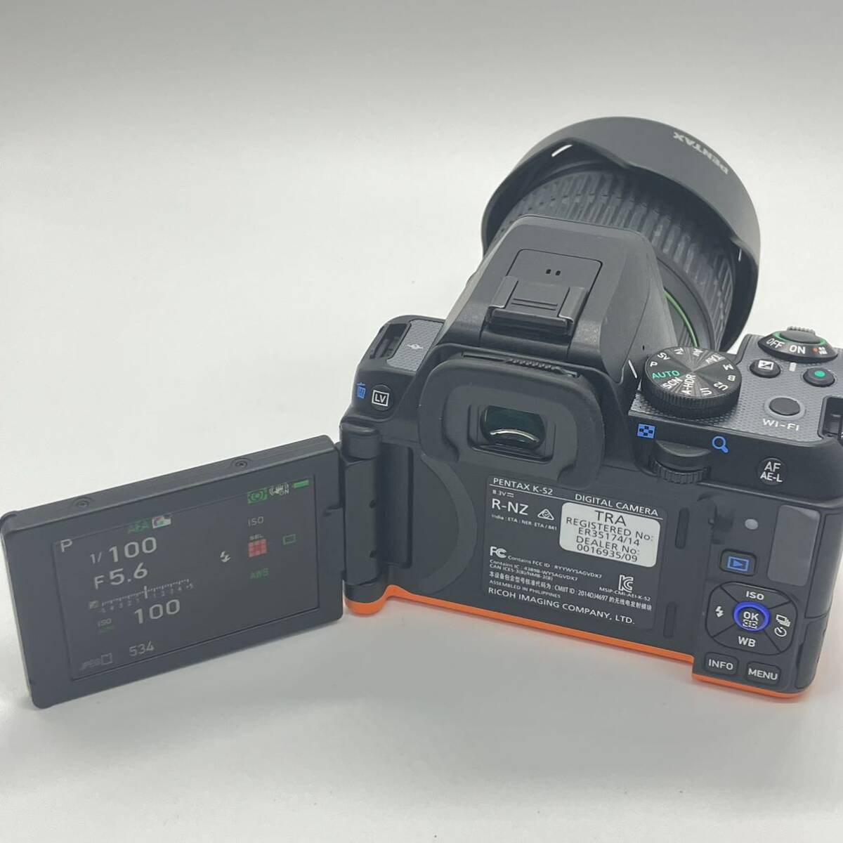 1円〜 4F PENTAX デジタル一眼レフカメラ ペンタックス K-S2 動作確認済み レンズ17-70mm SDM バッテリー付き AF/MF切り替え 録画対応_8