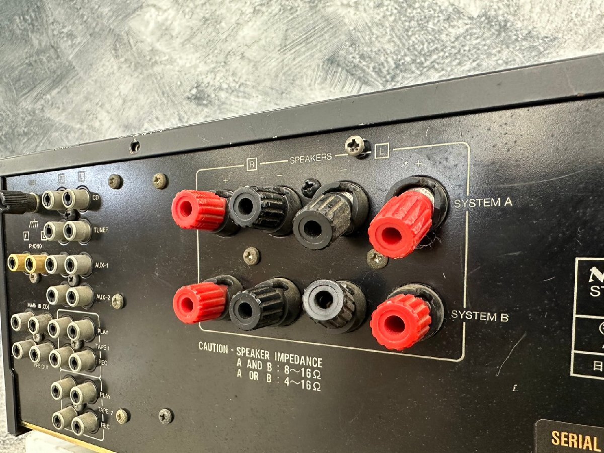 【ジャンク】NEC プリメインアンプ A-10Ⅱ □t2893 ジャンク☆NEC A-10 ii プリメインアンプ(NEC)｜売買された
