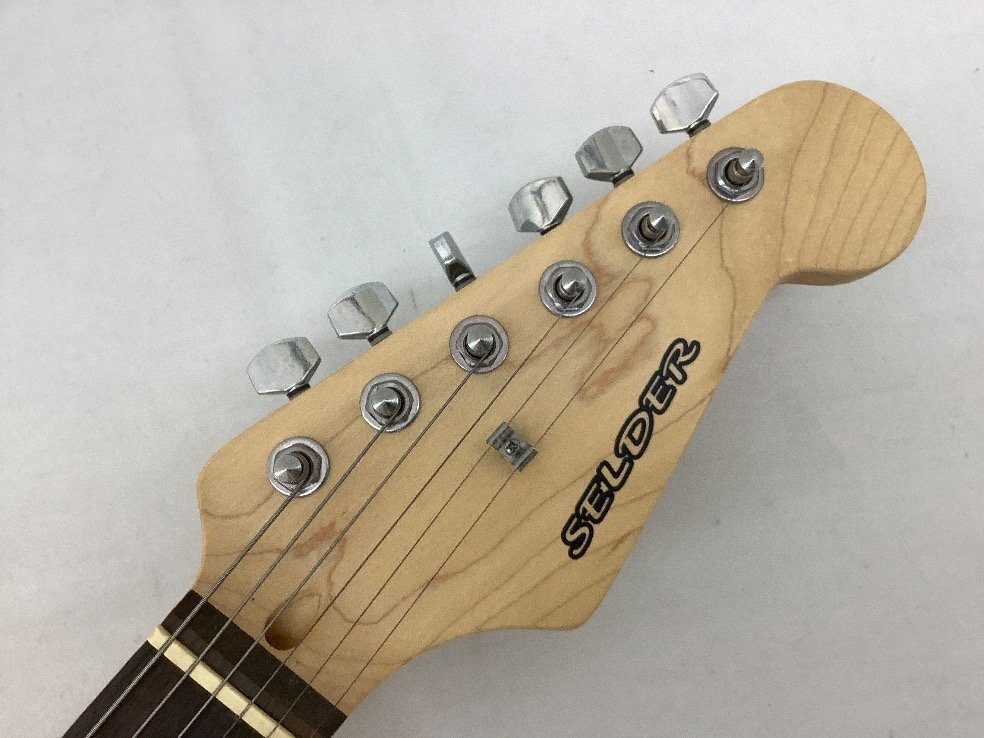 SELDER(セルダー) エレキギター/ケース付き 音出し動作確認済 中古品