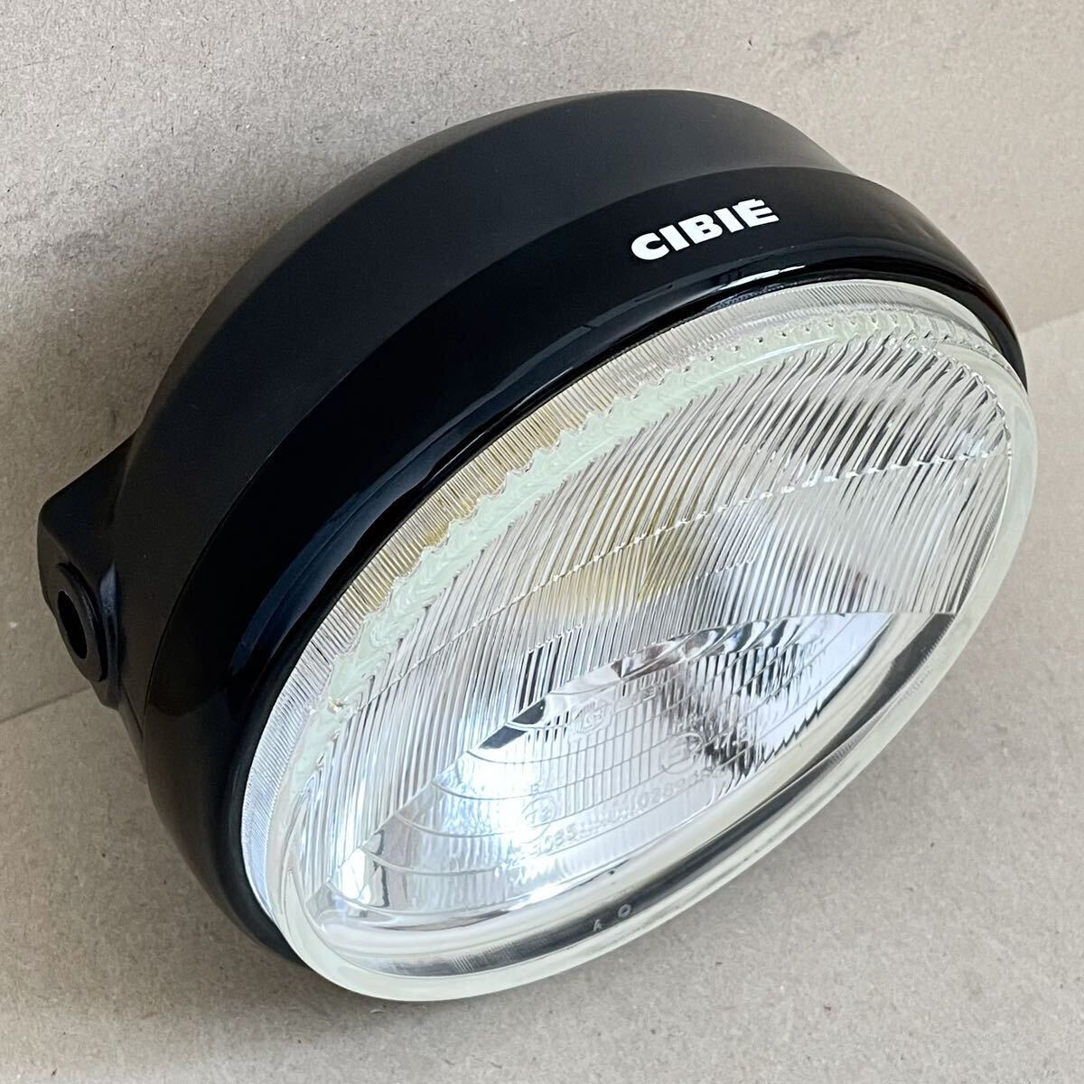 極上 美品 シビエ CIBIE 凹み ヘッドライト 当時物 Z2 Z1 Z400FX KZ900