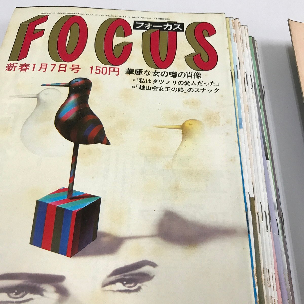 NBX/L/フォーカス FOCUS 1982年14号～1984年34号 不揃い102冊セット