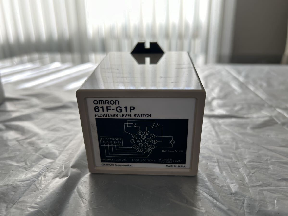【F576】OMRON 61F-G1P フロートなしスイッチ AC200V オムロン_2