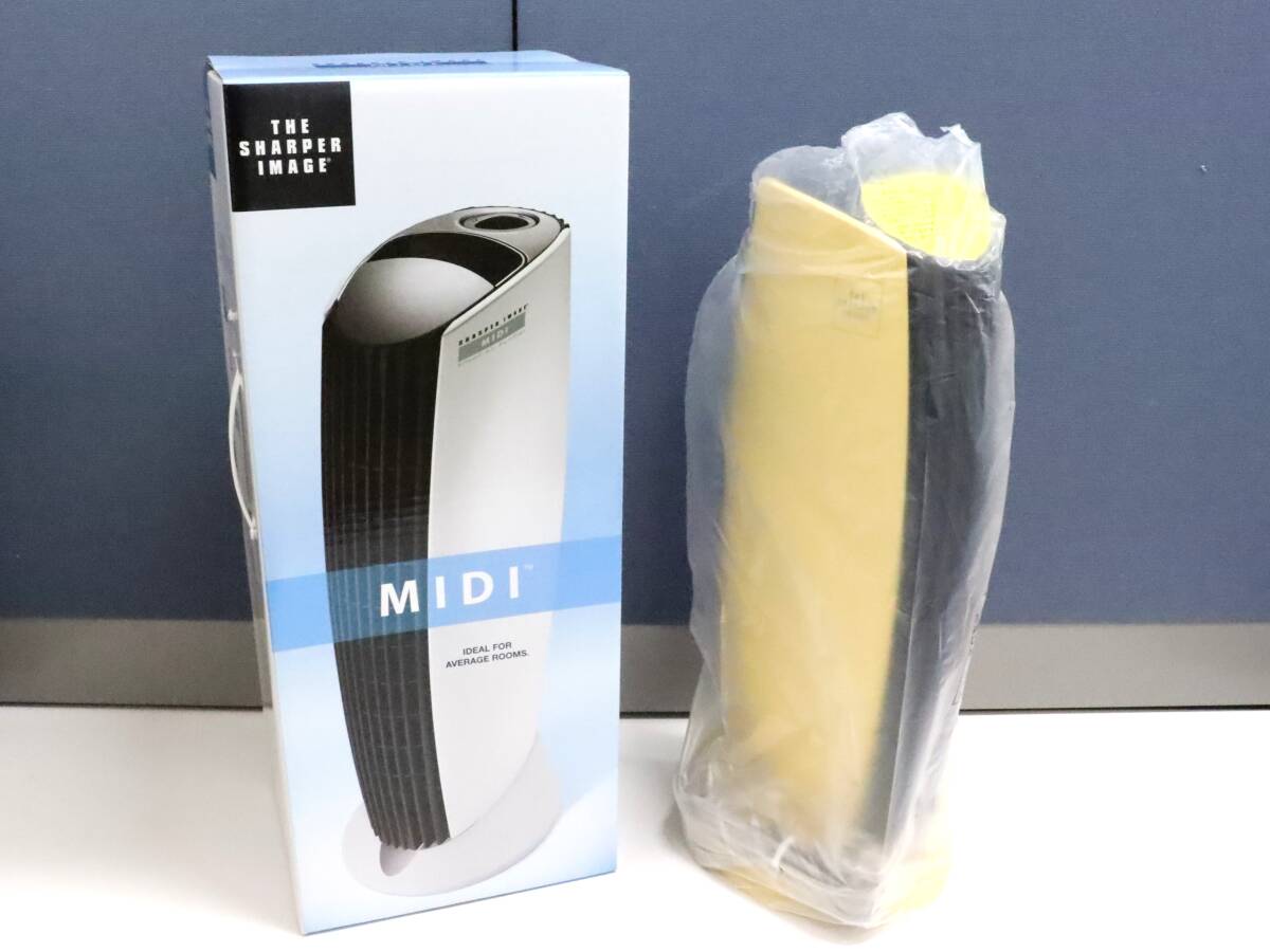 【未使用品】空気清浄機 イオニックブリーズ MIDI 特別セット!! IU853 イエロー シャーパーイメージ エアフレッシュナー IU627 A3697_2