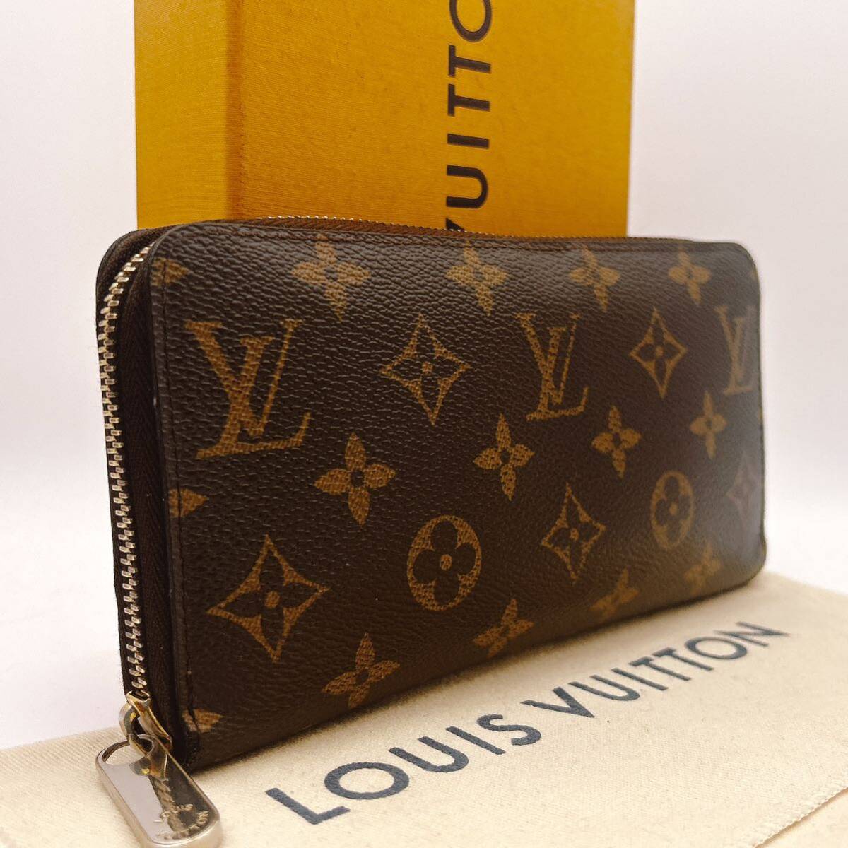 A635 LOUIS VUITTON ルイヴィトン モノグラム ジッピー ウォレット 長財布 ラウンドファスナー 長財布 M42616 ...