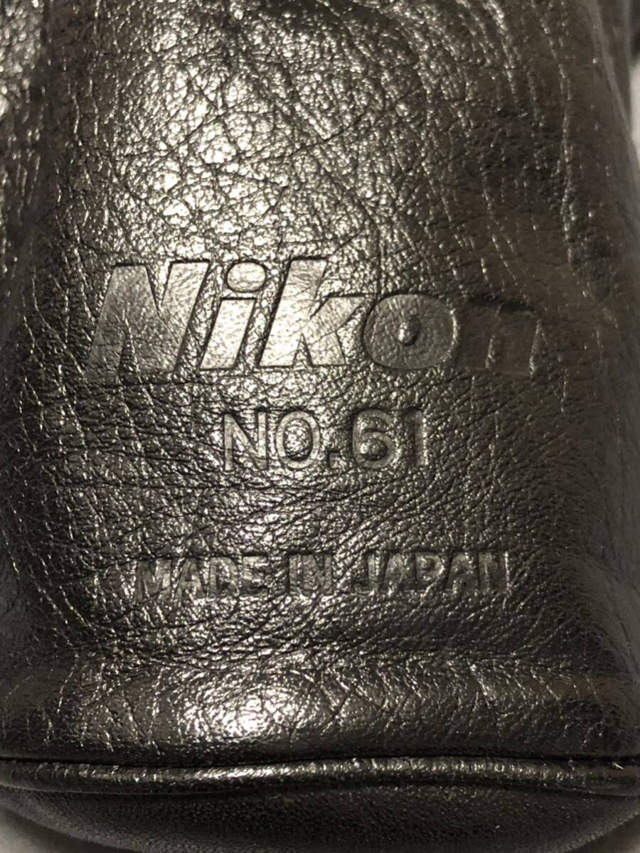 Nikonニコン純正　本革製レンズポーチ〔大・中・小〕3点まとめ売り_7