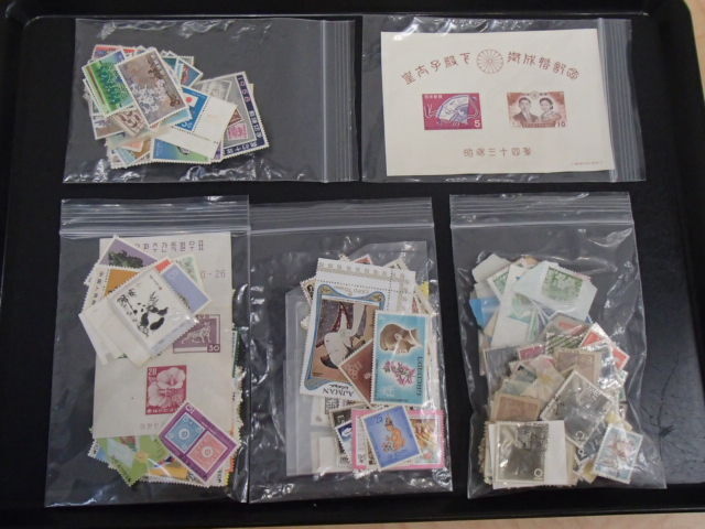 切手おまとめ 日本切手 琉球切手 海外切手 世界各国 記念切手 消印込み 大量 コレクション ..._1