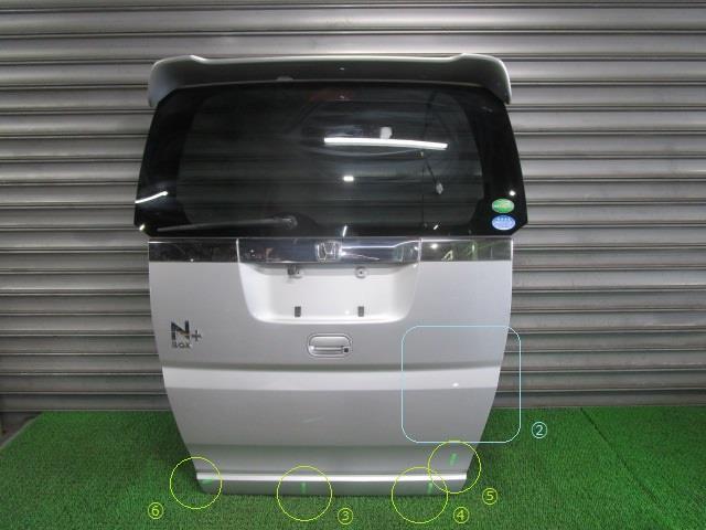 N-BOX + DBA-JF1 バックドア リアゲート 68100-TY7-000ZZ NH700M アラバスターシルバーメタリック /41543 DBA-JF1 N-BOX バックドア 《 GL Nボックス