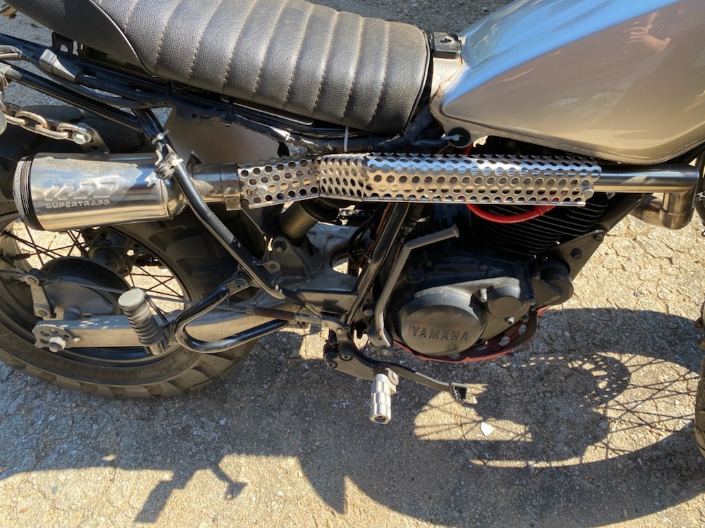 tw200 スパトラ マフラー(マフラー本体（社外）)｜売買された