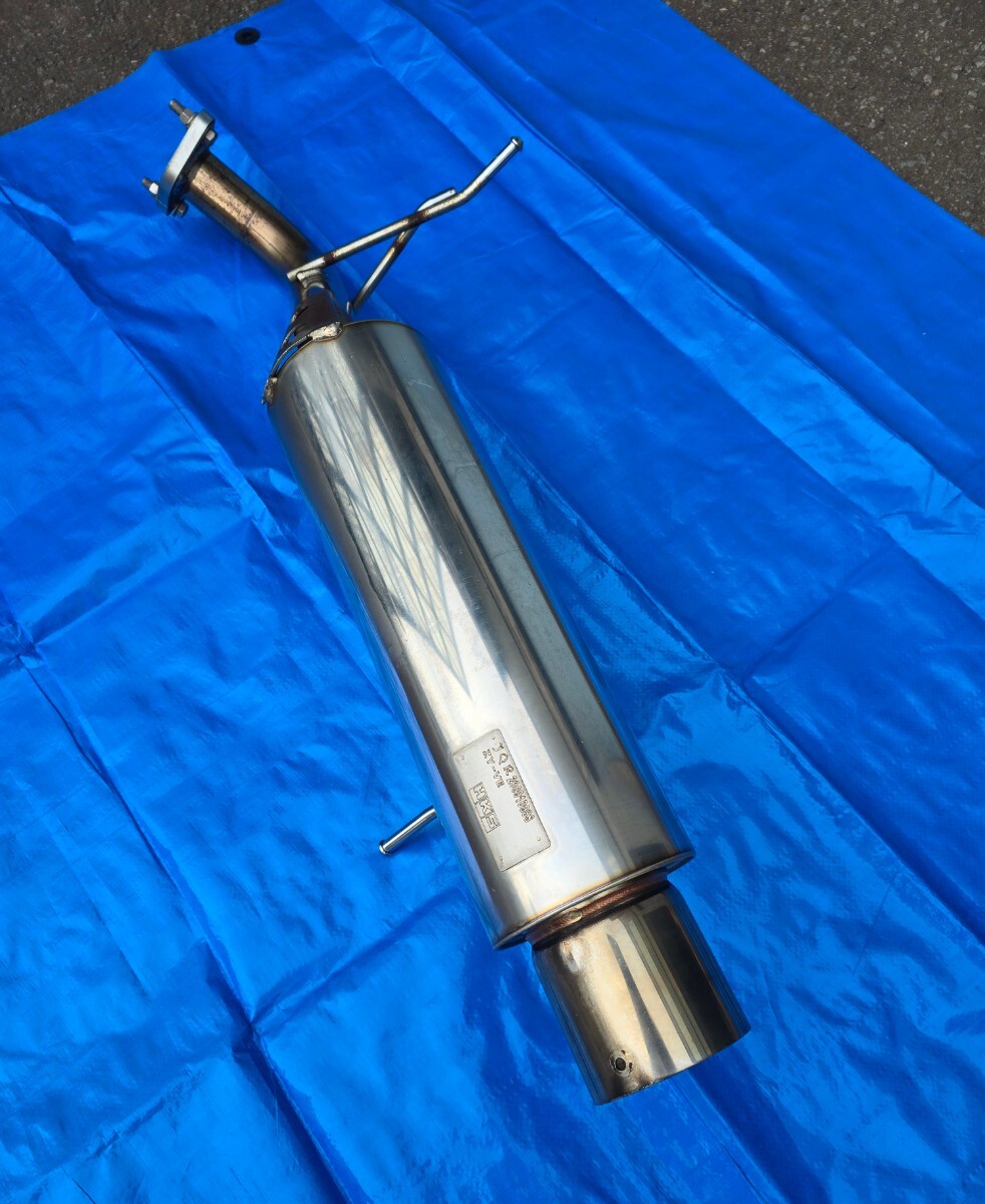 デミオ　サイレント　ハイパワー　マフラー　hks _3