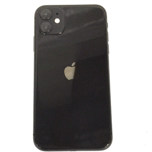 1円 Softbank Apple iPhone11 64GB A2221 MWLT2J/A ブラック スマホ