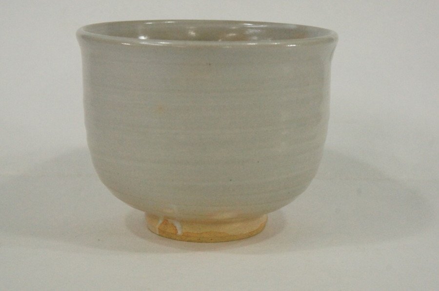 T 朝日焼 十五世 松林豊斎 立鶴茶碗 御本手 遠州七窯 京都宇治の茶陶