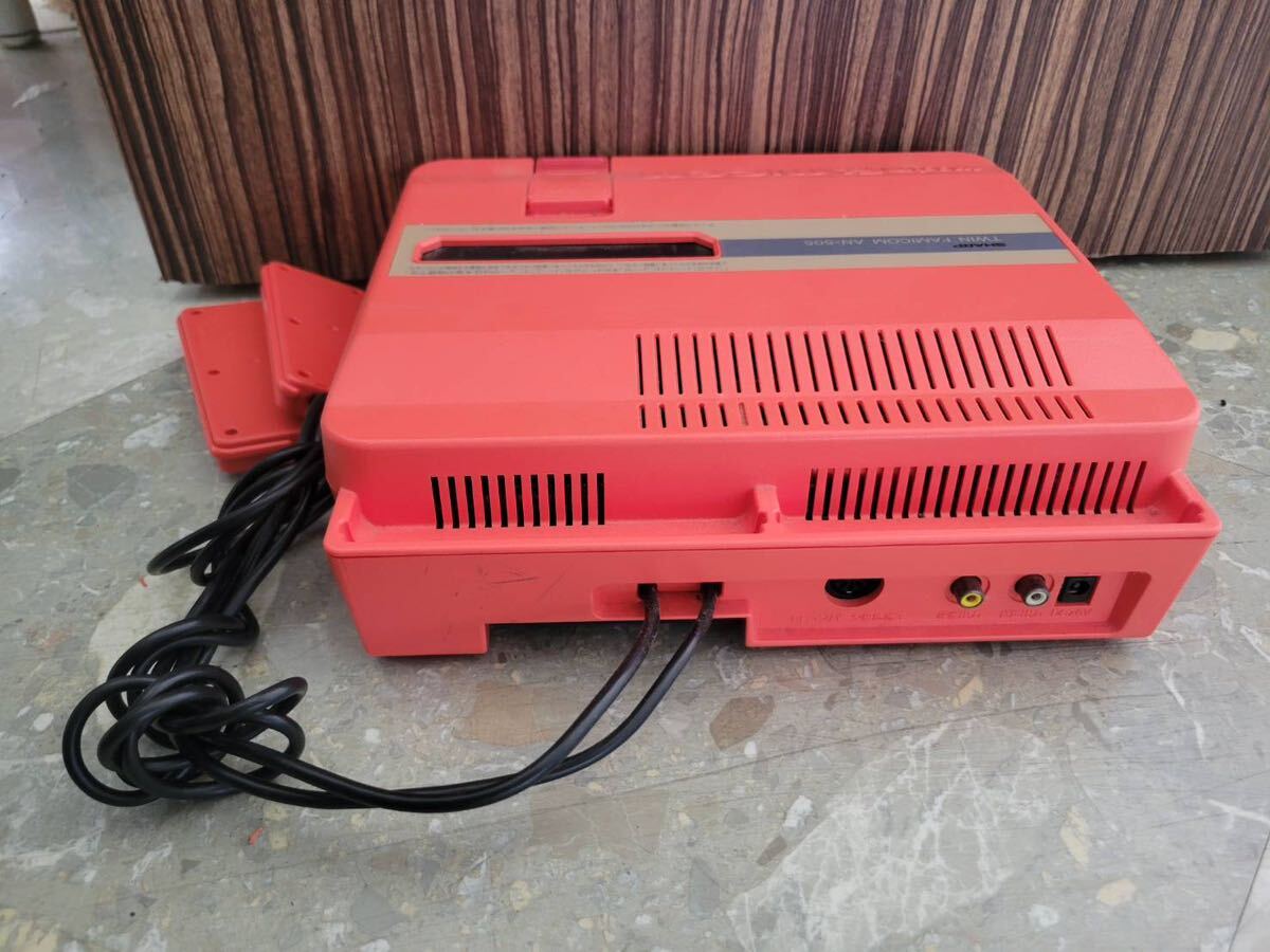 1円～SHARP シャープ AN-505-RD ツインファミコン 本体 ジャンク